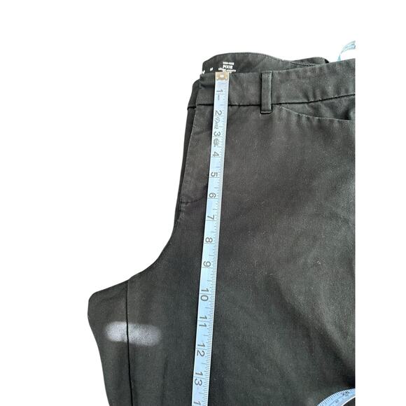 Old Navy Black Office Career Work Business Pixie Skinny Leg Pants Size 12 - Picture 8 of 10